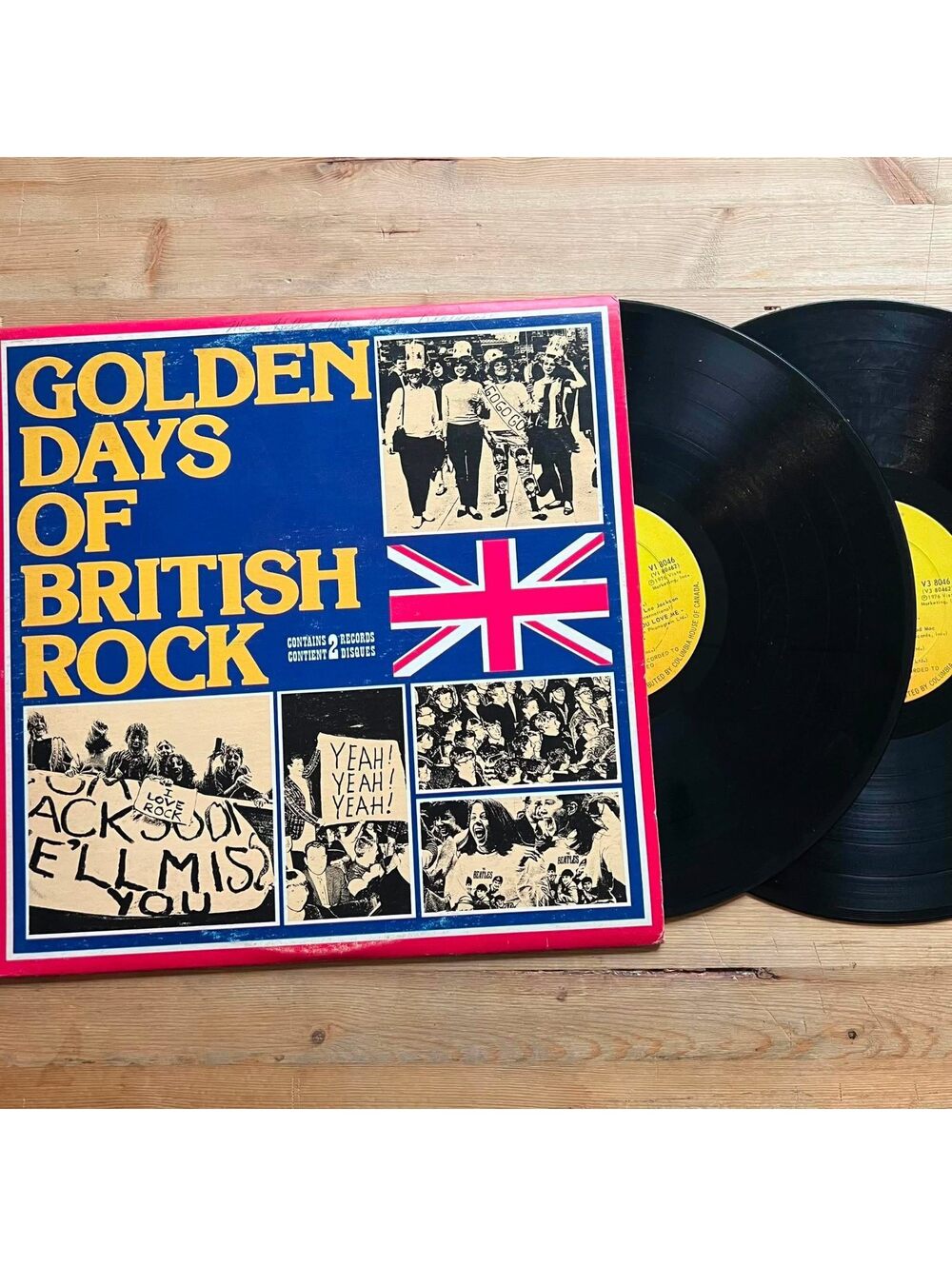 Various - Golden Days of British Rock 33rpm VG+ VR22